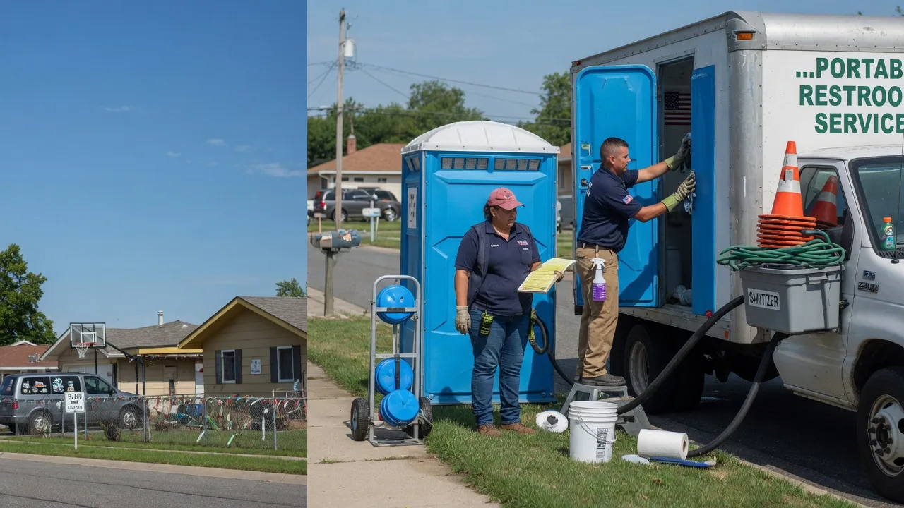 Porta Potty Rental in Fairland, IN near me